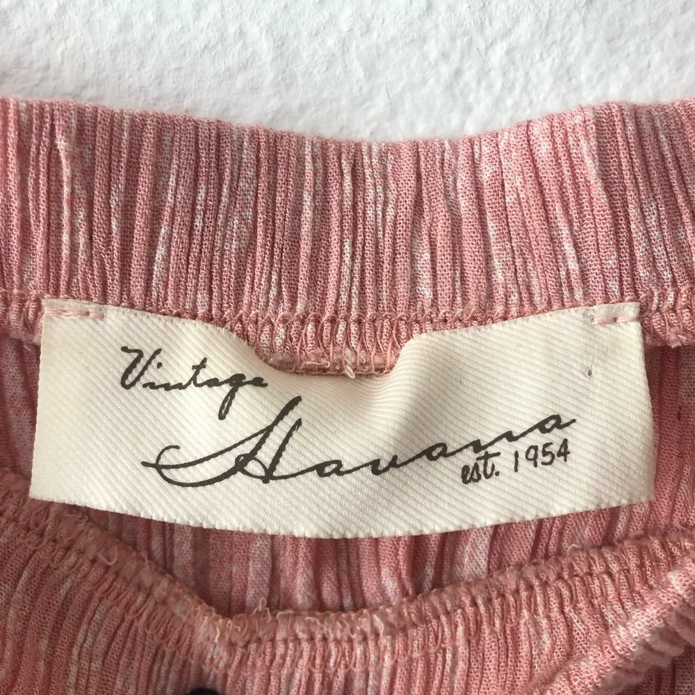 Vintage Havana Off Shoulder Top